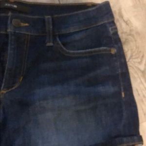 Joes jeans dark wash shorts size 29
